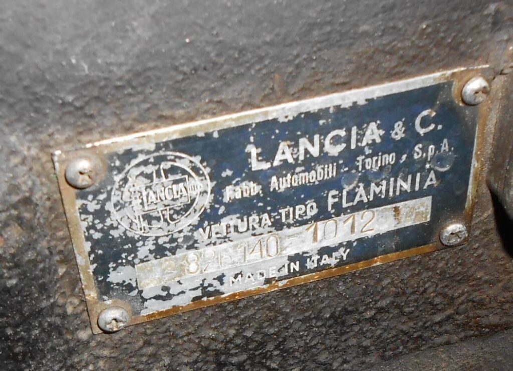 Lancia flaminia gt touring superleggera