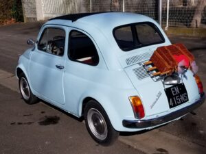 3/4 arrière gauche FIAT 500