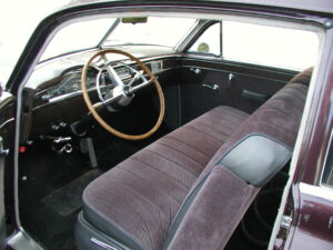 Intérieur avant CADILLAC Sedanette 1949